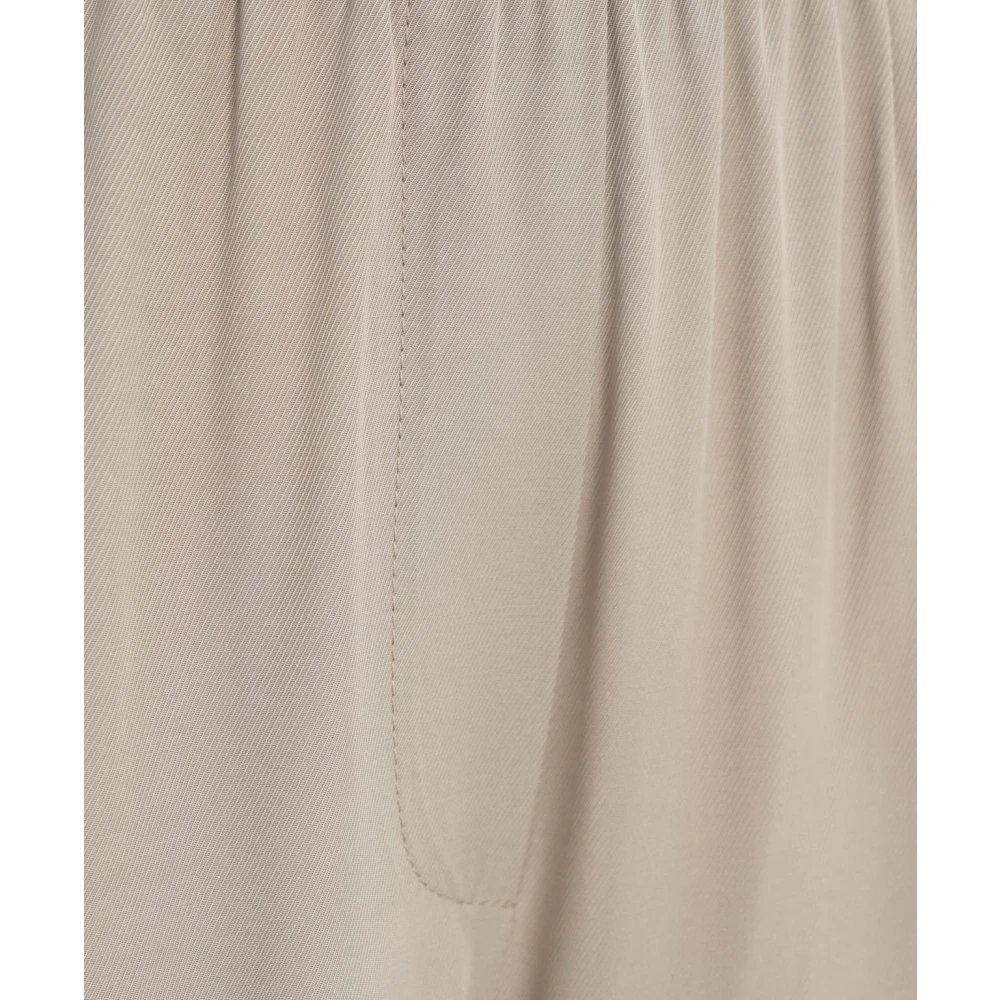 8pm Elegante Grijze Wijde Broek Gray Dames