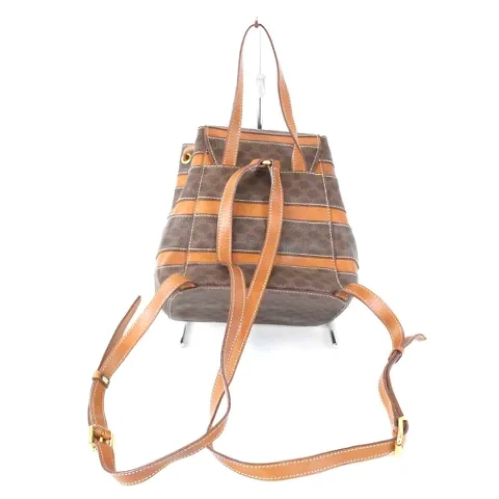 Celine Vintage Pre-owned Leather celine-bags Brown Dames
