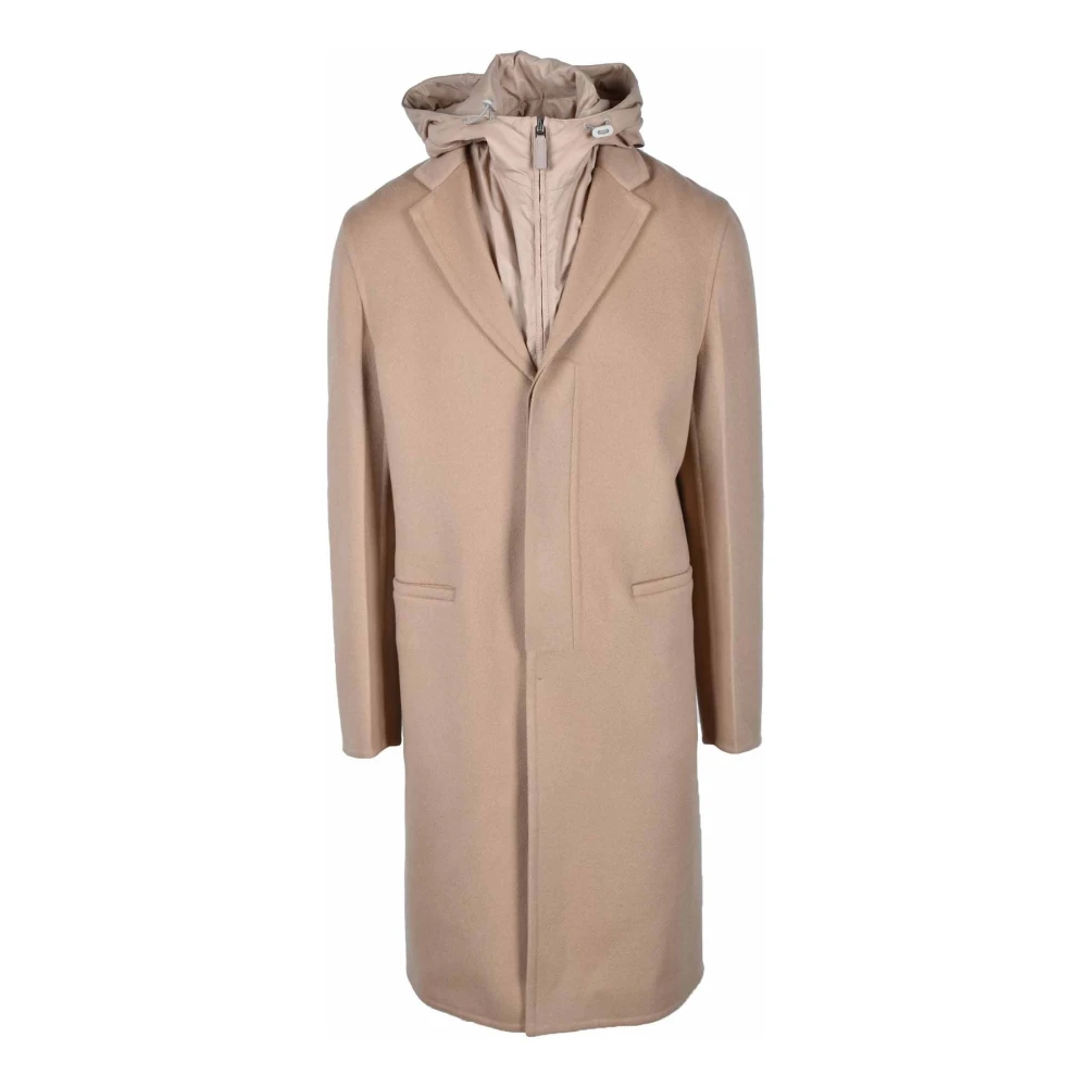 Givenchy Wollen Jas Brown Heren