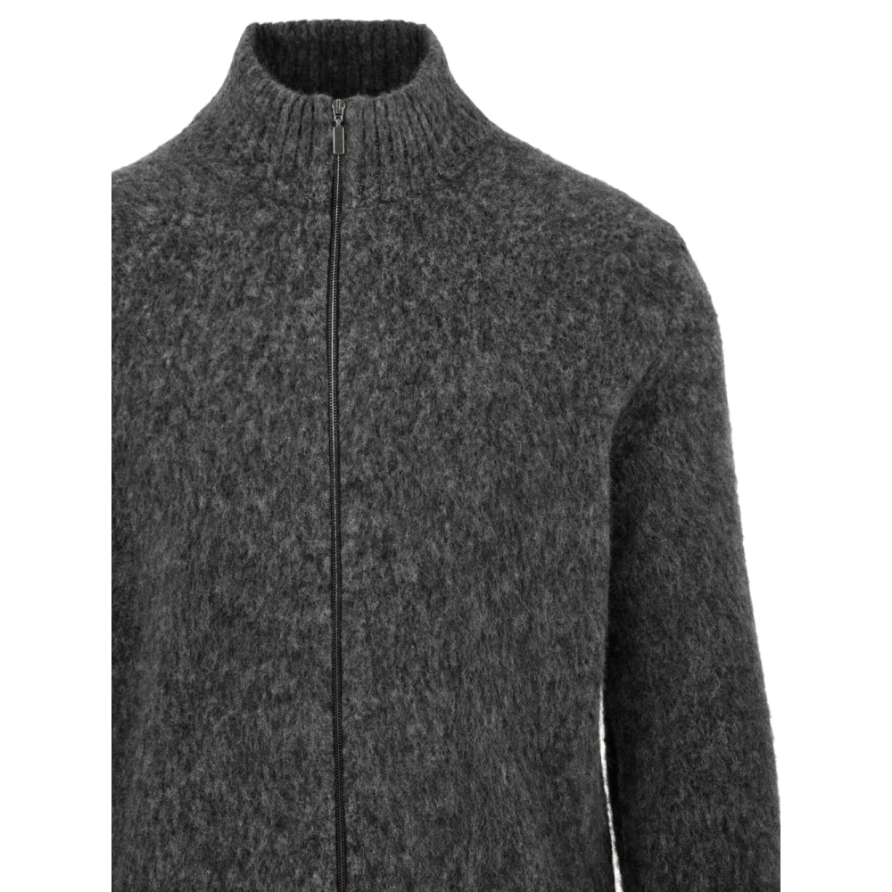 Filippo De Laurentiis Y22999 Grijze Cardigan Gray Heren