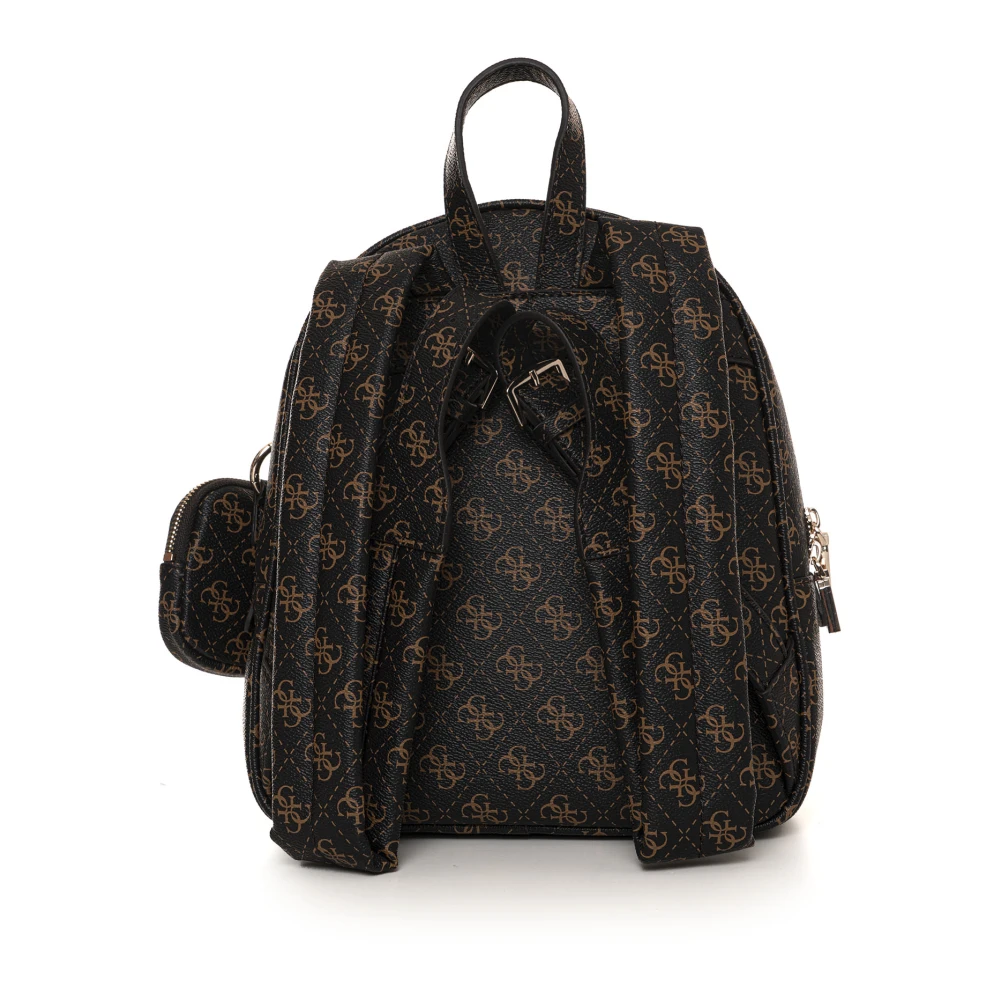 Guess Stijlvolle Power Rugzak met Logo Brown Dames