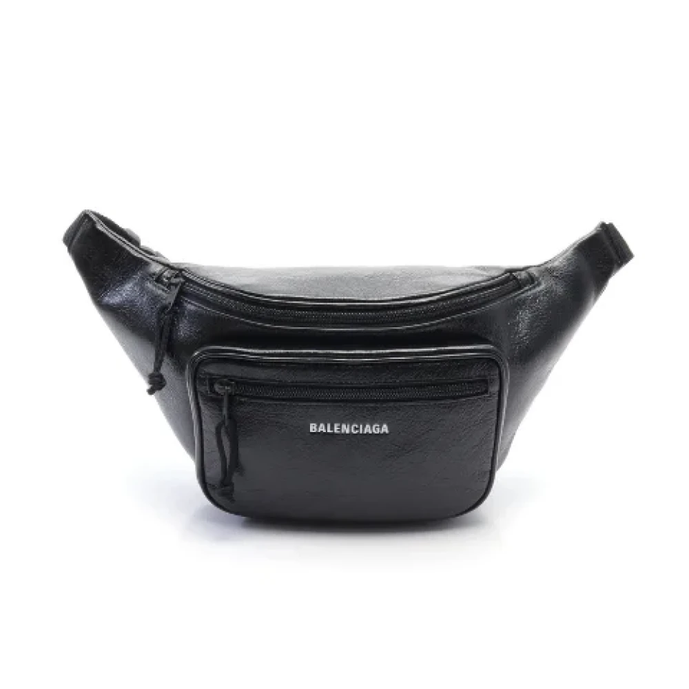 Balenciaga Vintage Pre-owned Leather balenciaga-bags Black Heren