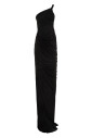 robe-de-soiree-noire-monopaule-drapee