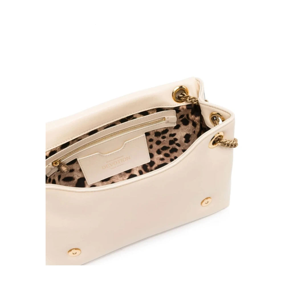 Dolce & Gabbana Stijlvolle Schoudertas met Uniek Ontwerp Pink Dames