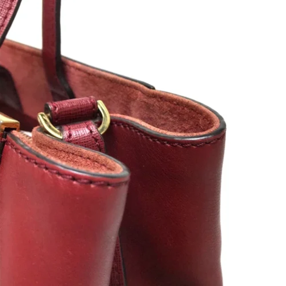 Fendi Vintage Pre-owned Leather fendi-bags Red Dames