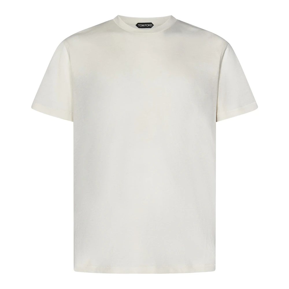 Tom Ford Uomo Bianco Top, L, New,
