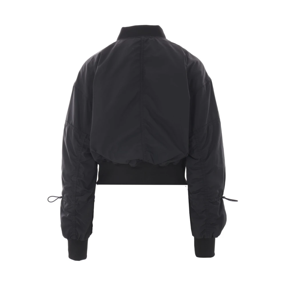 adidas by stella mccartney Gekropt Bomberjack Black Dames