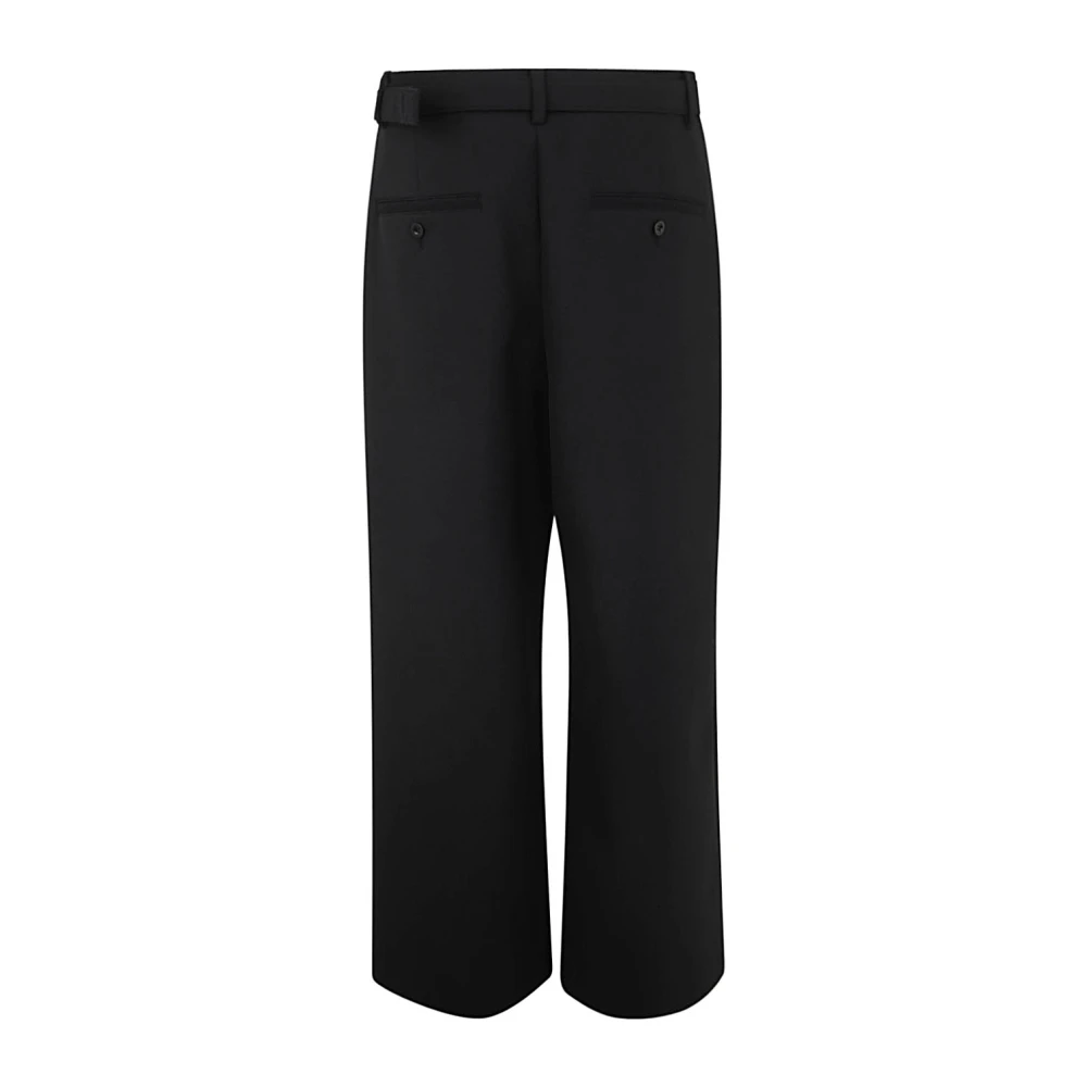 Sacai Zwarte Bonding Broek Black Dames
