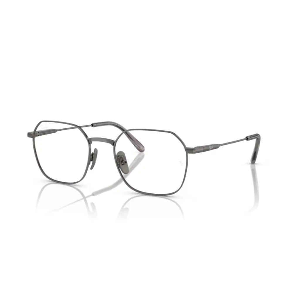 Ray-Ban Jim Titanium Frame - Unisex - Glasses - Gray - 53 Mm - Accessories