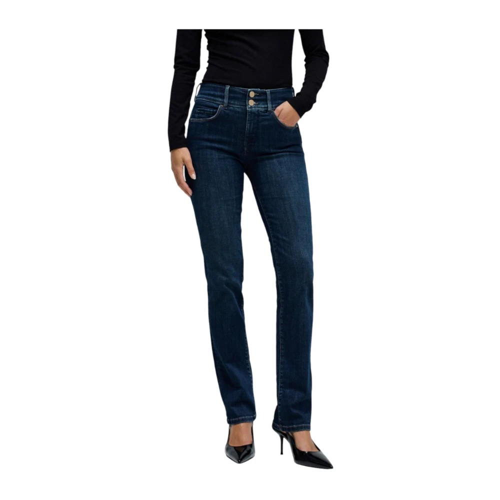 Salsa Blue Secret Push In Slim Jeans - Female - Slim Fit Jeans - W26 L32 - Jeans