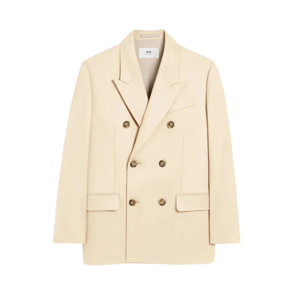 Ami Paris Donna Bianco Giacche, Xs, New,