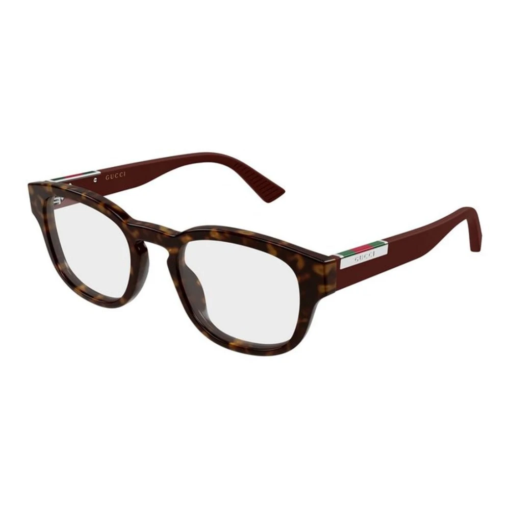 Gucci Men's Brown Optical Frame - Glasses - 50 Mm - Accessories