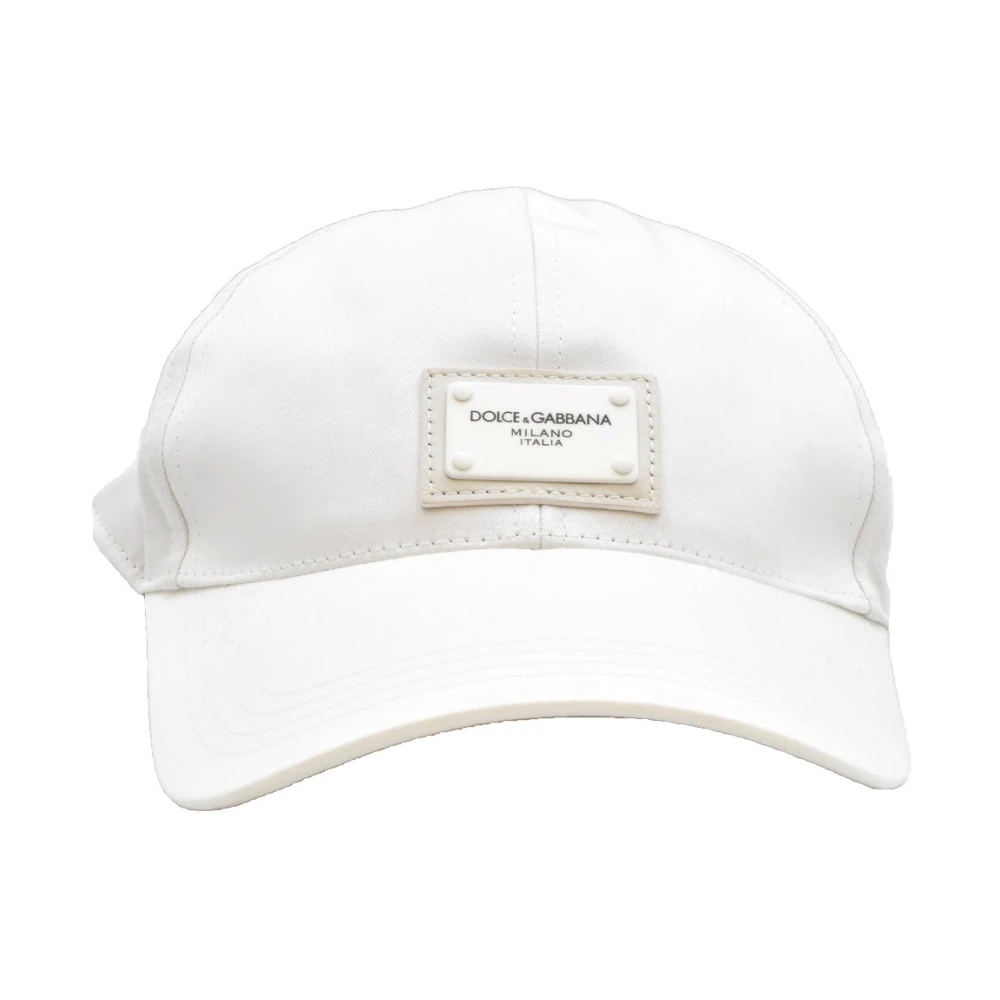 Dolce & Gabbana Stijlvolle hoeden voor mannen en vrouwen White Heren