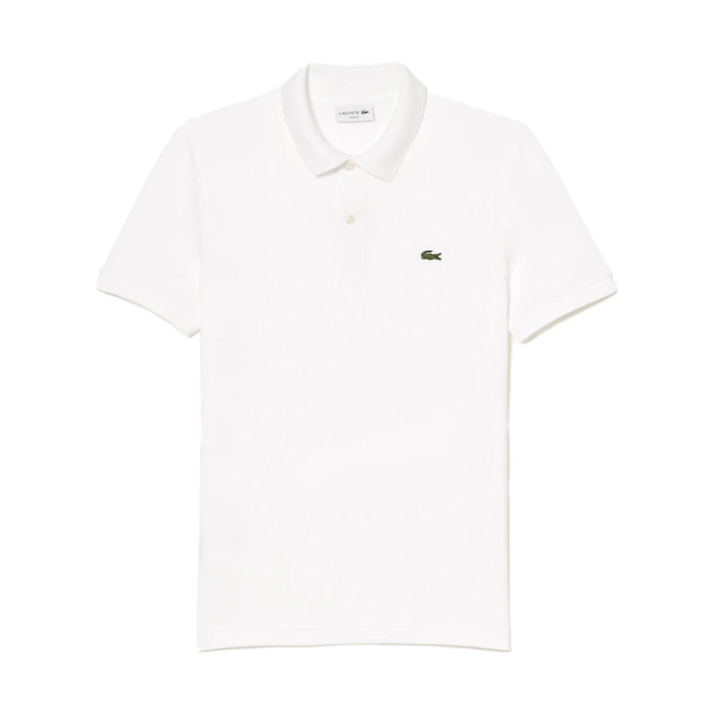 Lacoste Klassisk Polo Tröja White, Herr