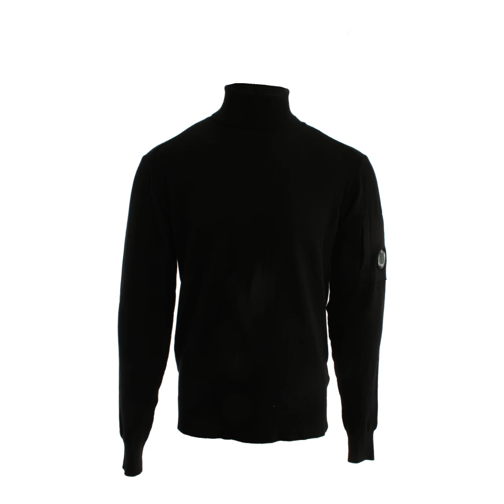C.p. Company Men's Black Turtlenecks, M, Turtleneck Jumper