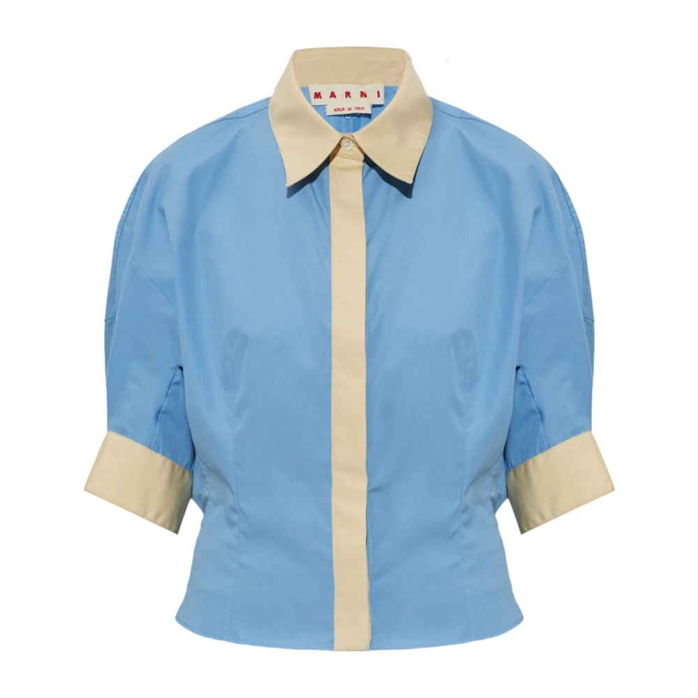 Marni Mujer Azul Blusas Y Camisas, Talla: Xs