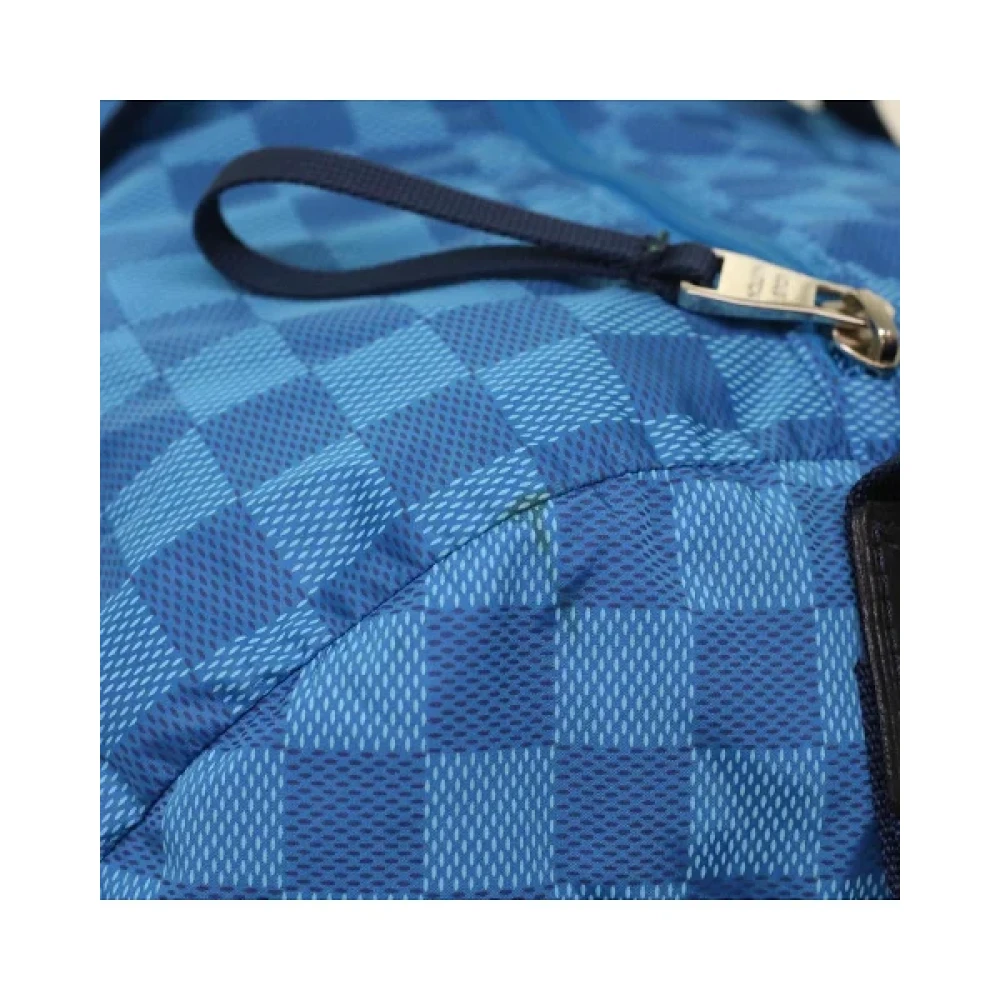 Louis Vuitton Vintage Pre-owned Nylon louis-vuitton-bags Blue Dames