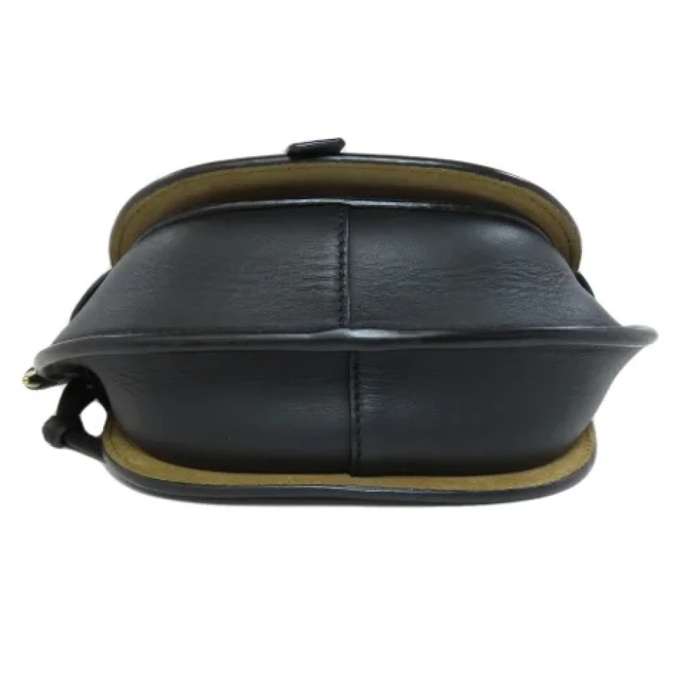 Loewe Pre-owned Leather shoulder-bags Black Dames