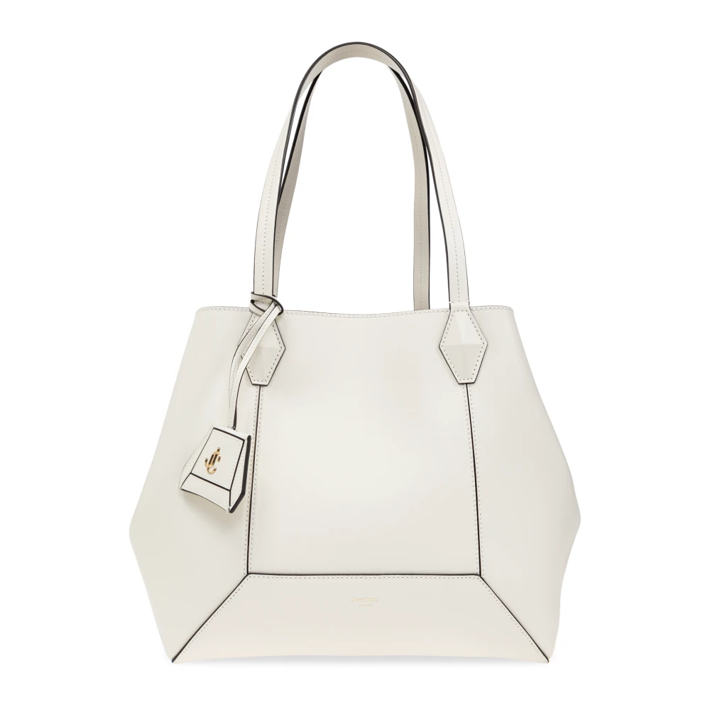 Jimmy Choo Diamanten Medium shopper tas Beige Dames