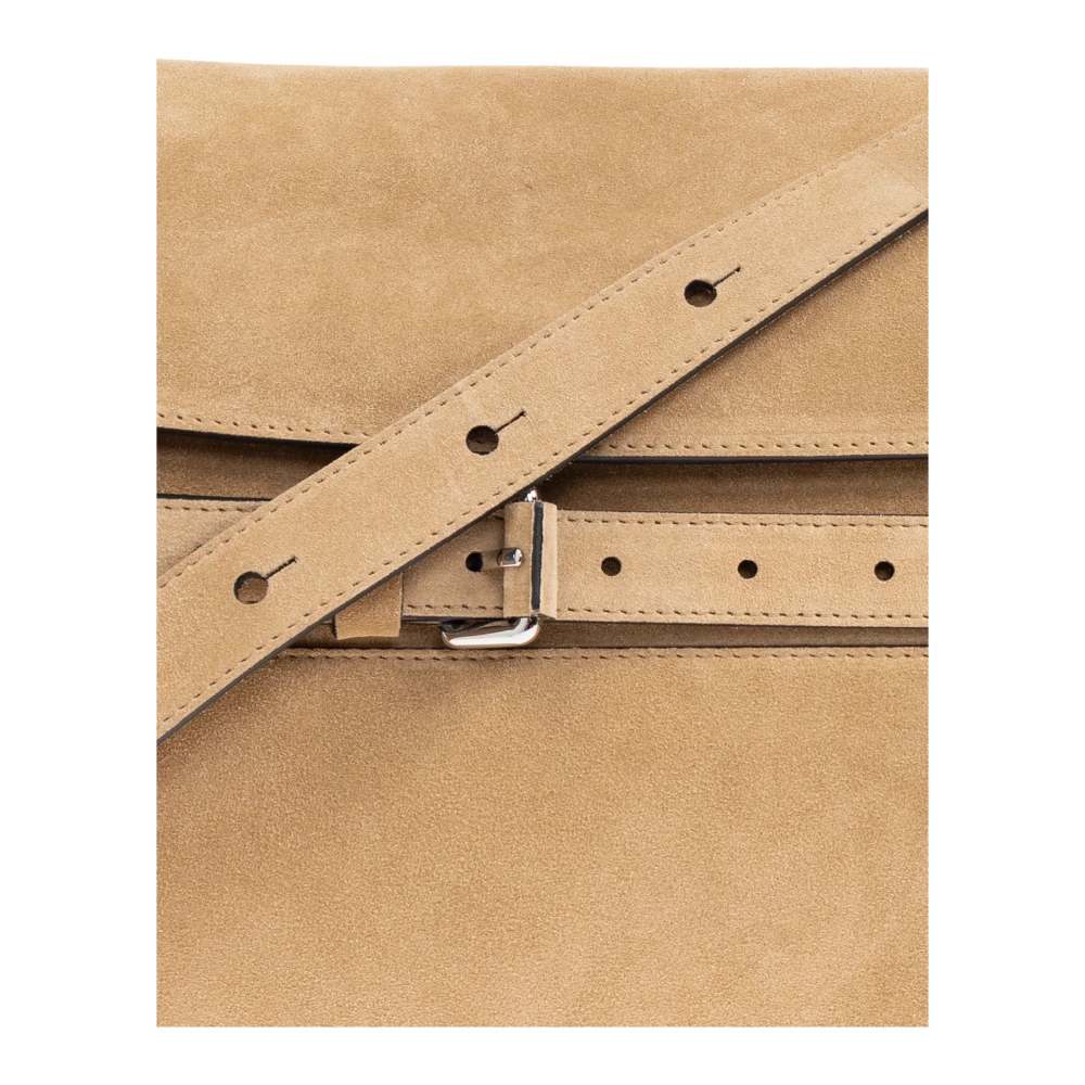 Moschino Suède schoudertas Beige Dames