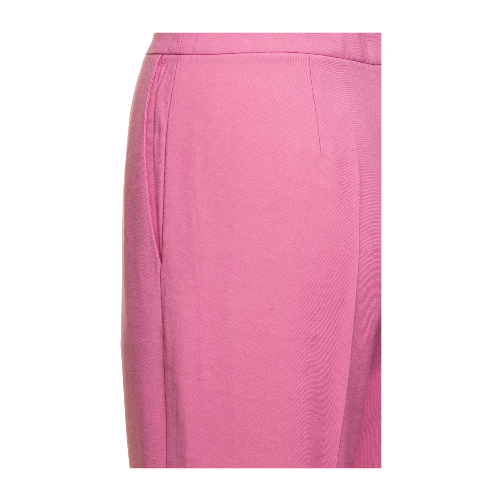 Andamane Wide Trousers Pink Dames