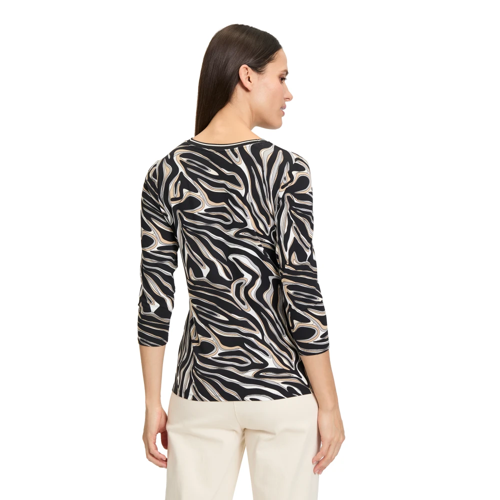 Betty Barclay Dierenprint Basic Shirt Multicolor Dames