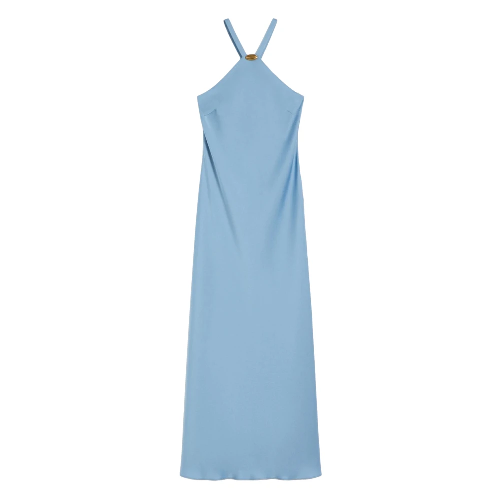 Max Mara Women's Blue Abito - Maxi Dresses - S - Dresses