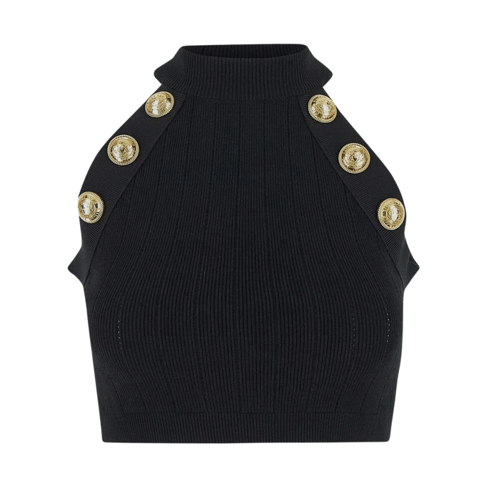 Tops > Sleeveless Tops - - Balmain - Modalova