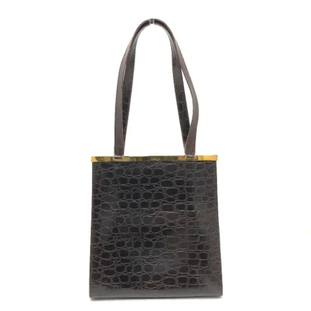 Pre-owned > Pre-owned Bags > Pre-owned Tote Bags - - Chloé Pre-owned - Modalova