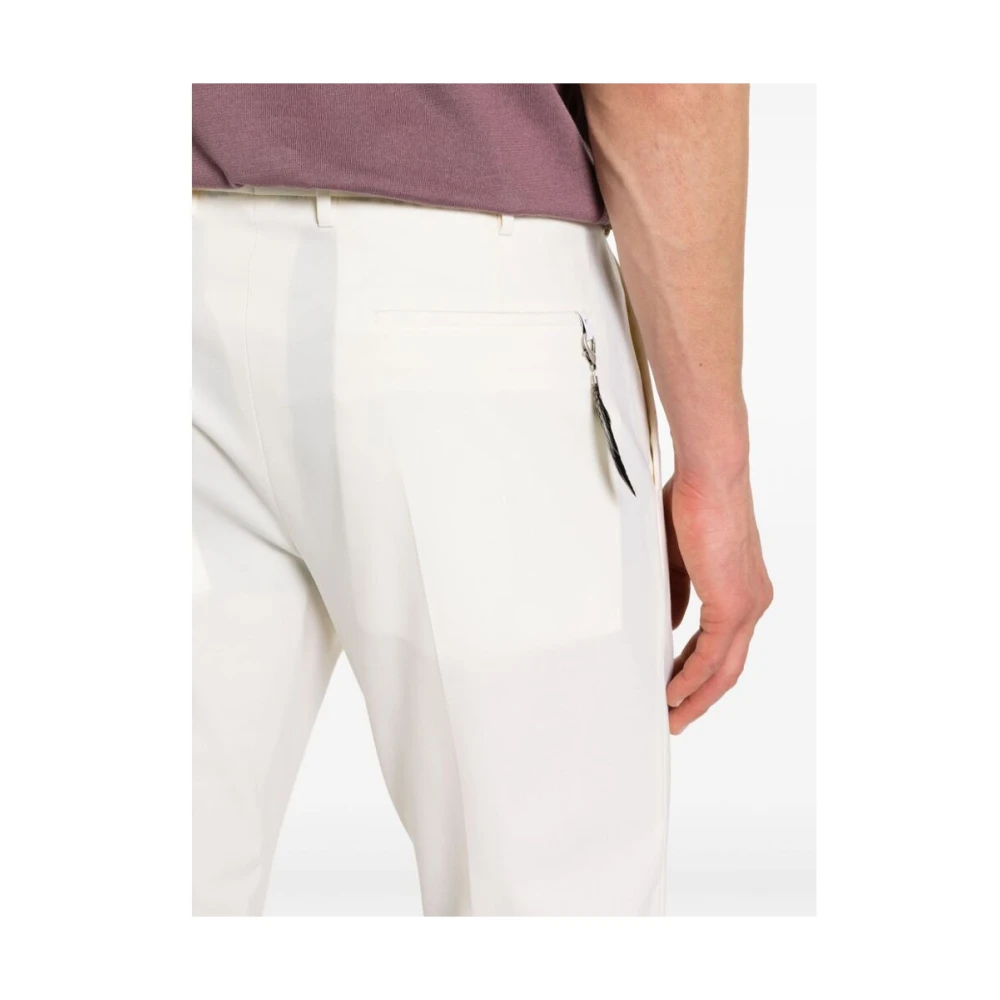 Pt01 Suit Trousers White Heren