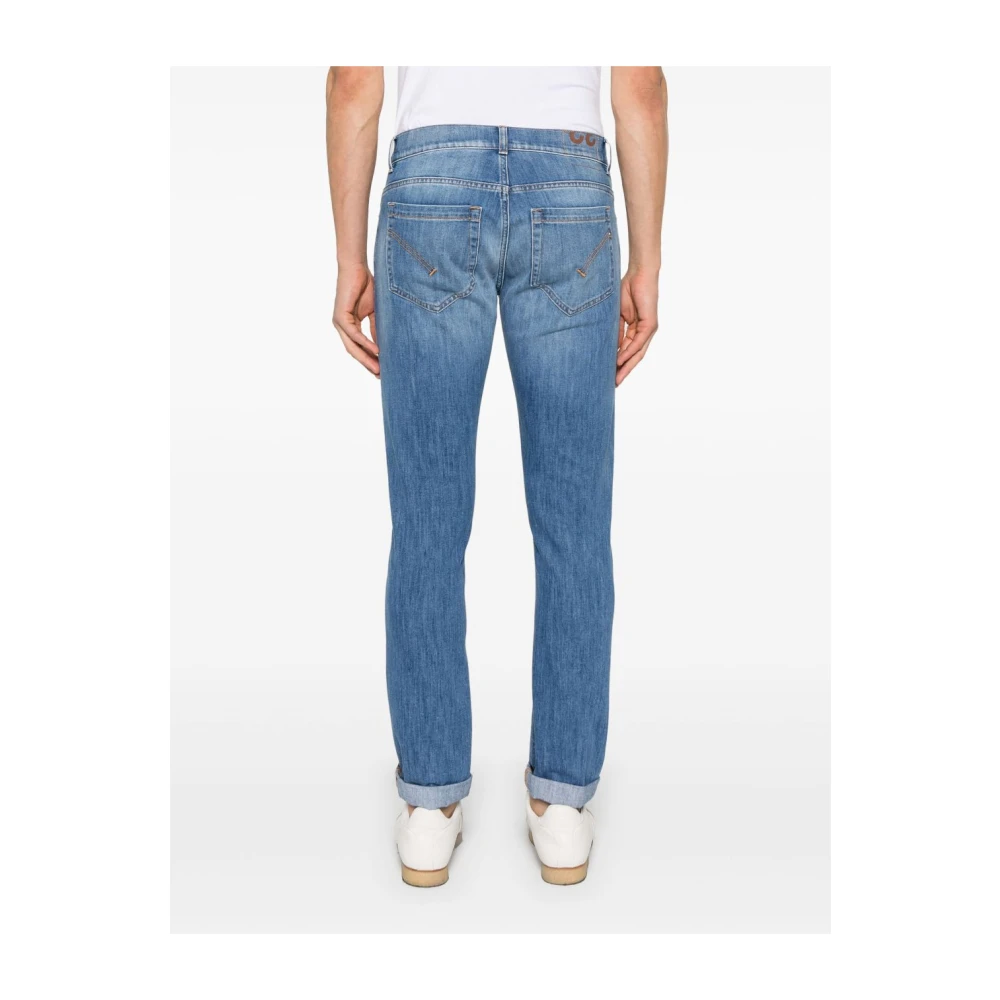 Dondup Blauwe Jeans voor Mannen Blue Heren