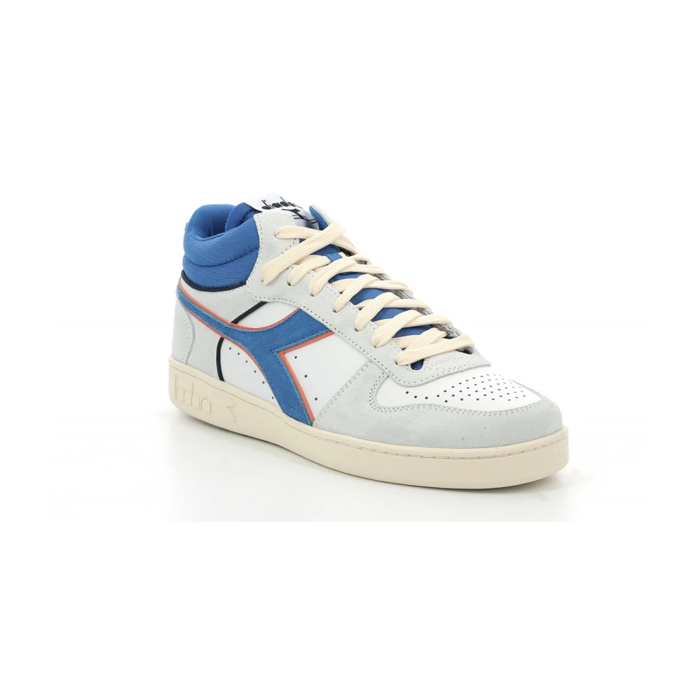 Diadora Comfort High Top Sneakers Heren Schoenen Blauw