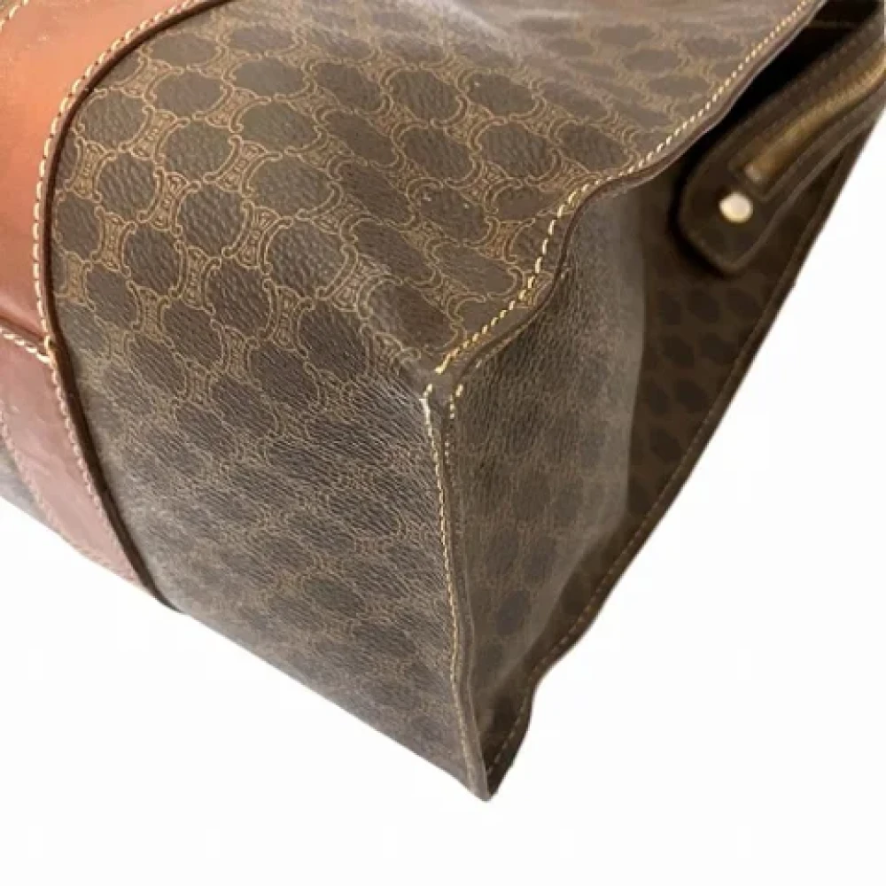 Celine Vintage Pre-owned Leather celine-bags Brown Dames