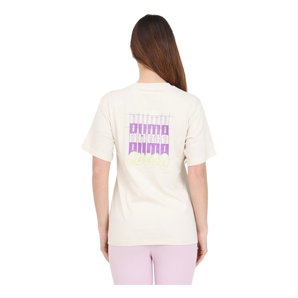 Puma T-Shirts Beige Dames