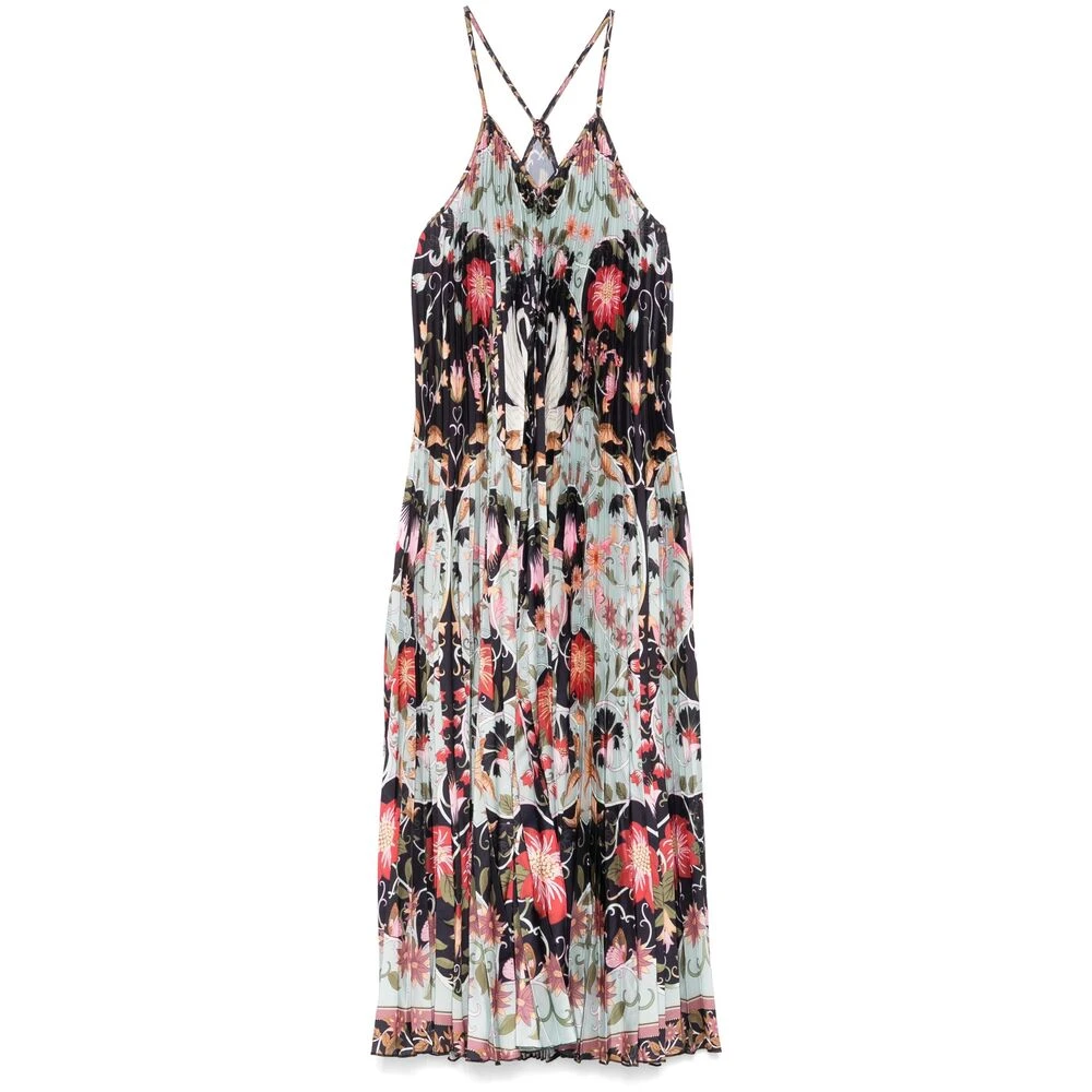 Farm Rio Botanische Print Halterjurk Multicolor Dames