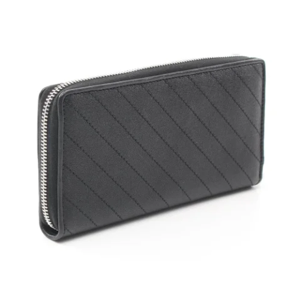 Gucci Vintage Pre-owned Leather wallets Black Dames