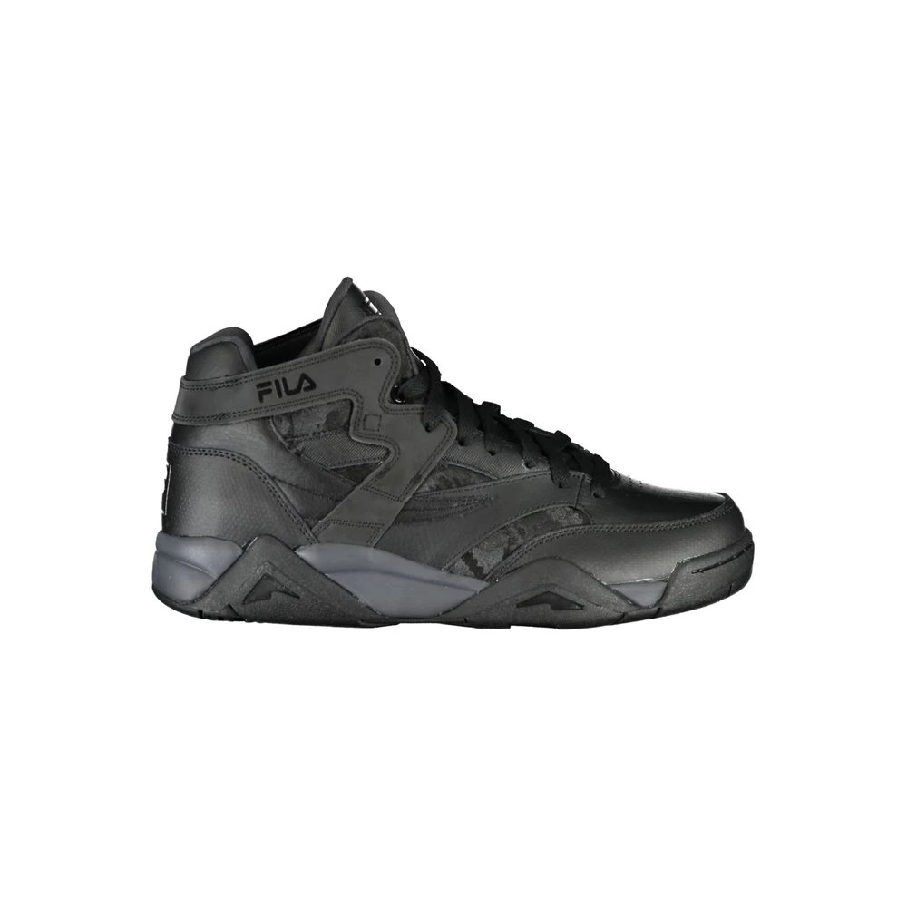 Fila , Sneakers, Male, Black, 10 Uk, High-Top Sports Trainers With Contrast Details