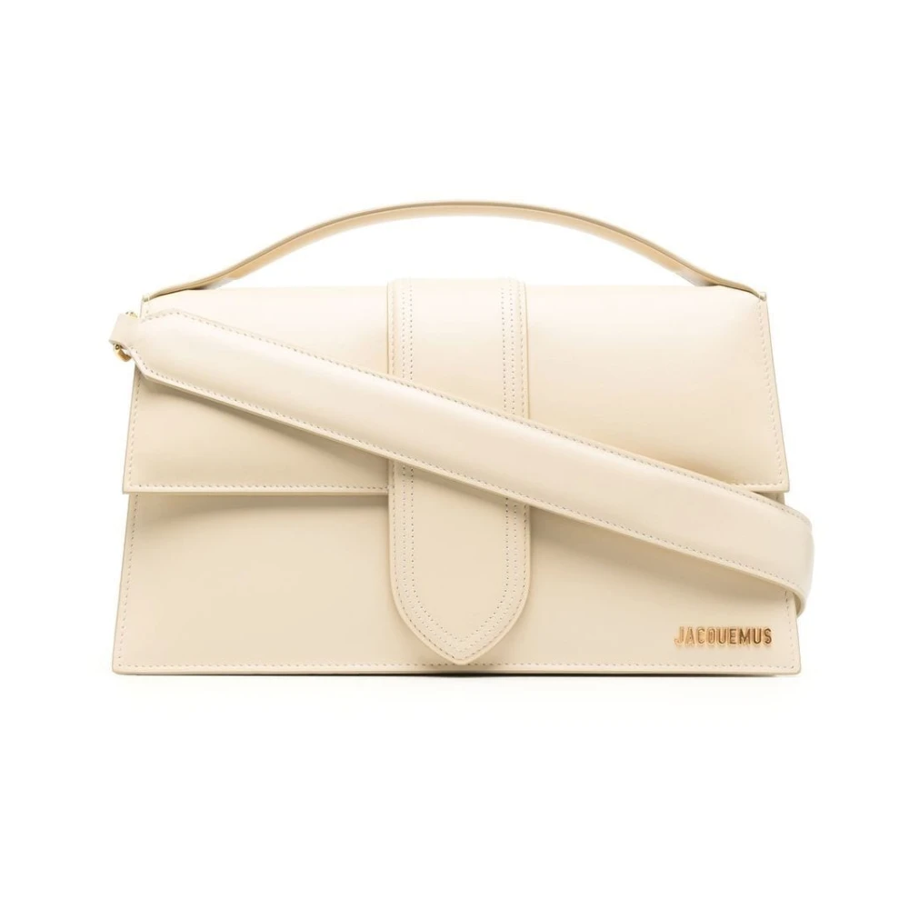 Jacquemus Axelremsväska Beige, Dam