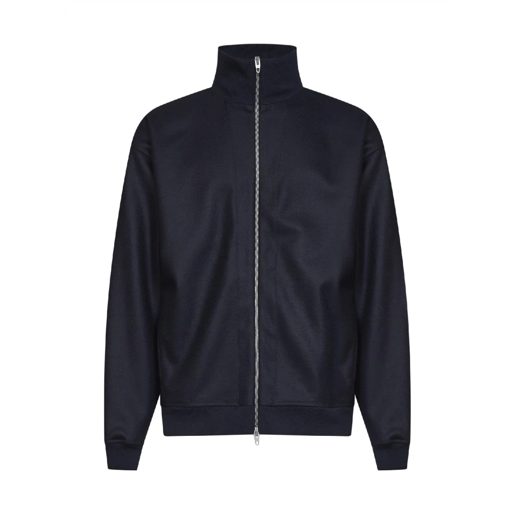 Jil Sander Herren Blau Sweatshirts & Hoodies, Lgröße: