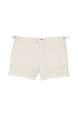 Paisley Print Nylon Swim Short