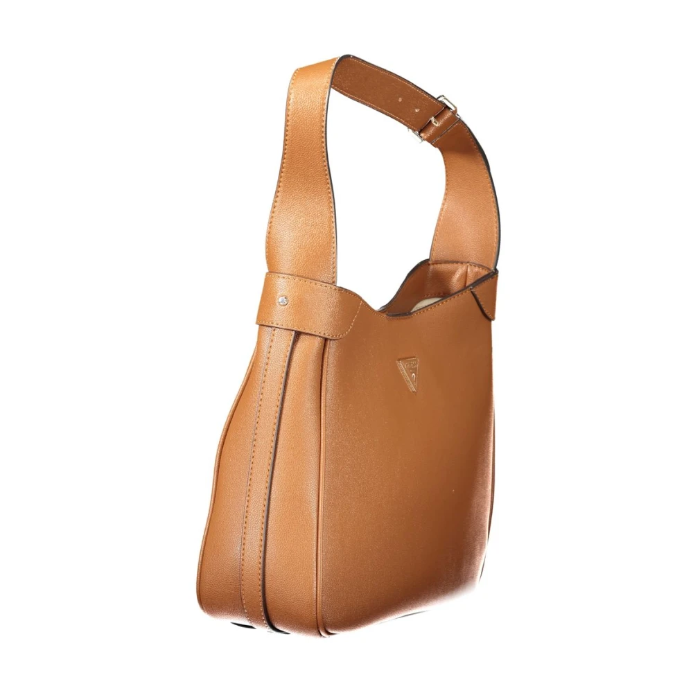 Guess Bruine Polyethyleen Handtas Brown Dames
