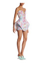 peplum-bustier-dress-with-feather-print
