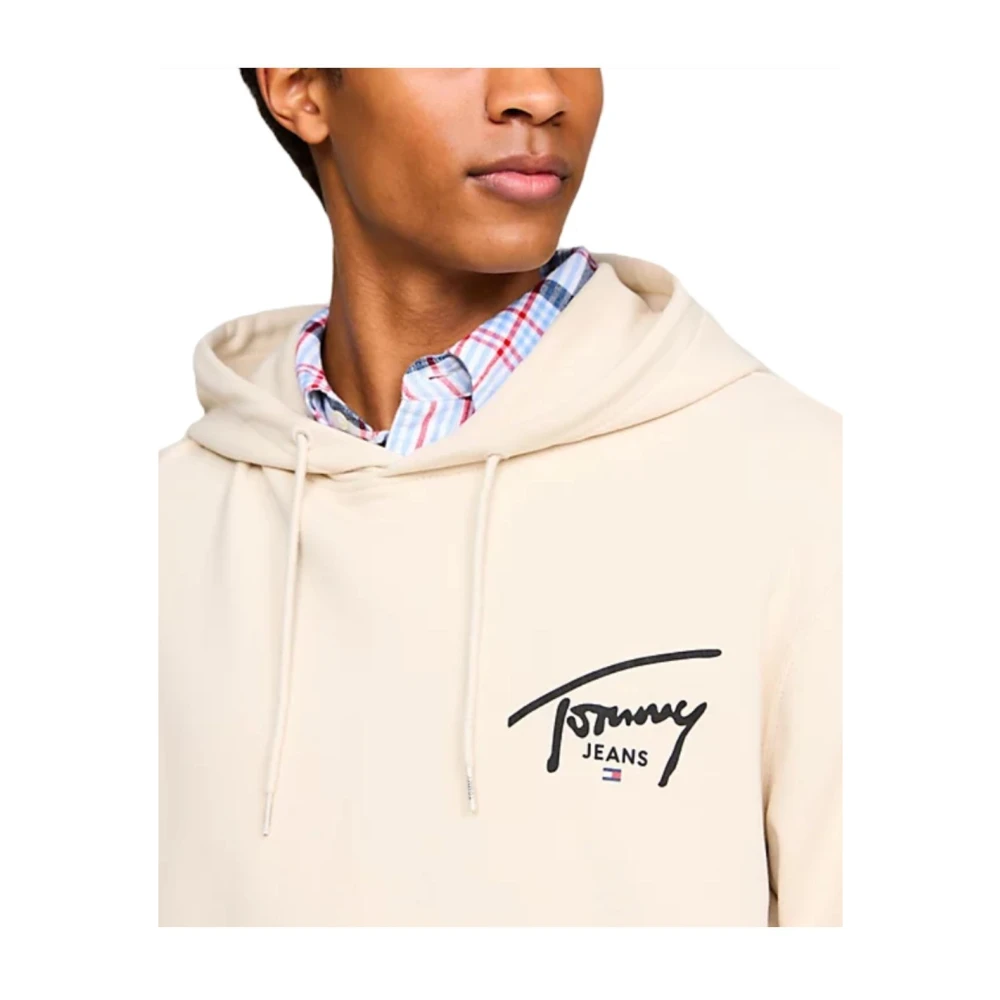 Tommy Hilfiger Grafische Entry Sweatshirt Beige Heren