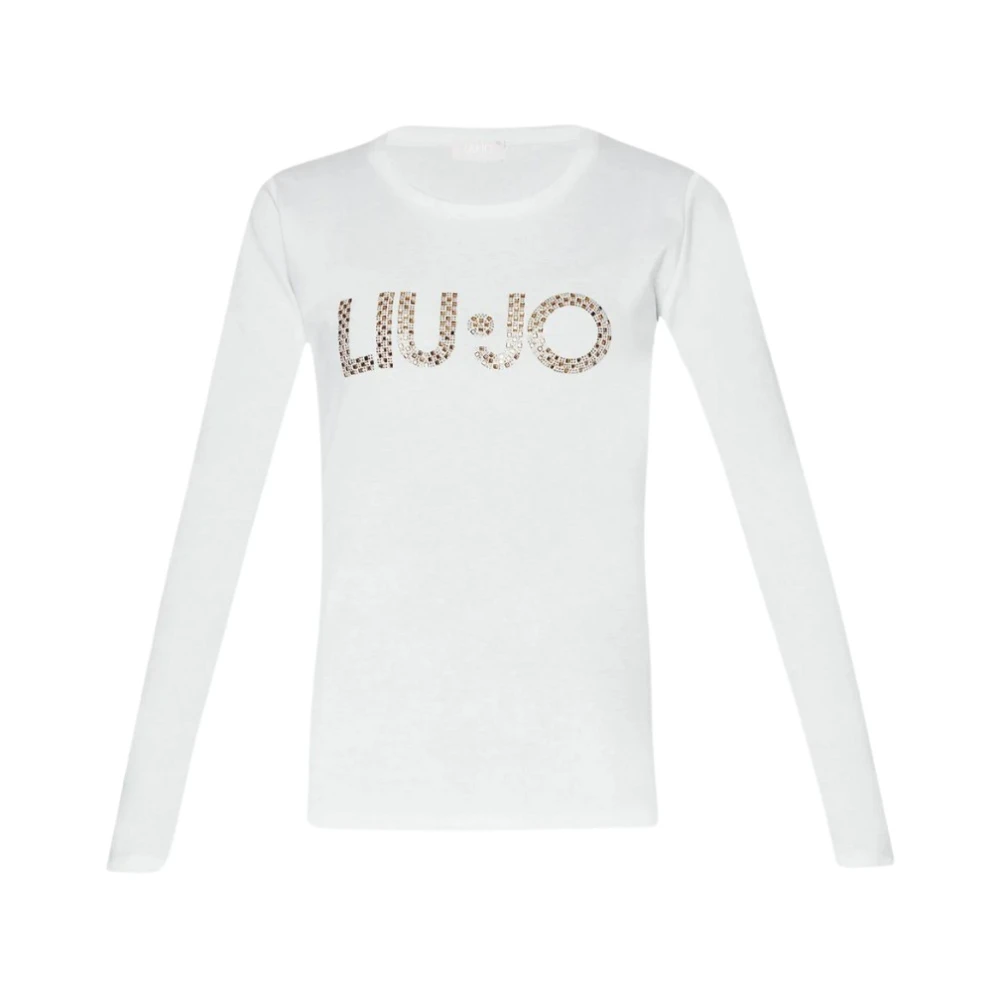 Liu Jo Casual Katoenen T-Shirt White Dames