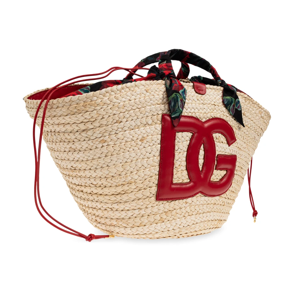 Dolce & Gabbana Kendra Medium shopper tas Beige Dames