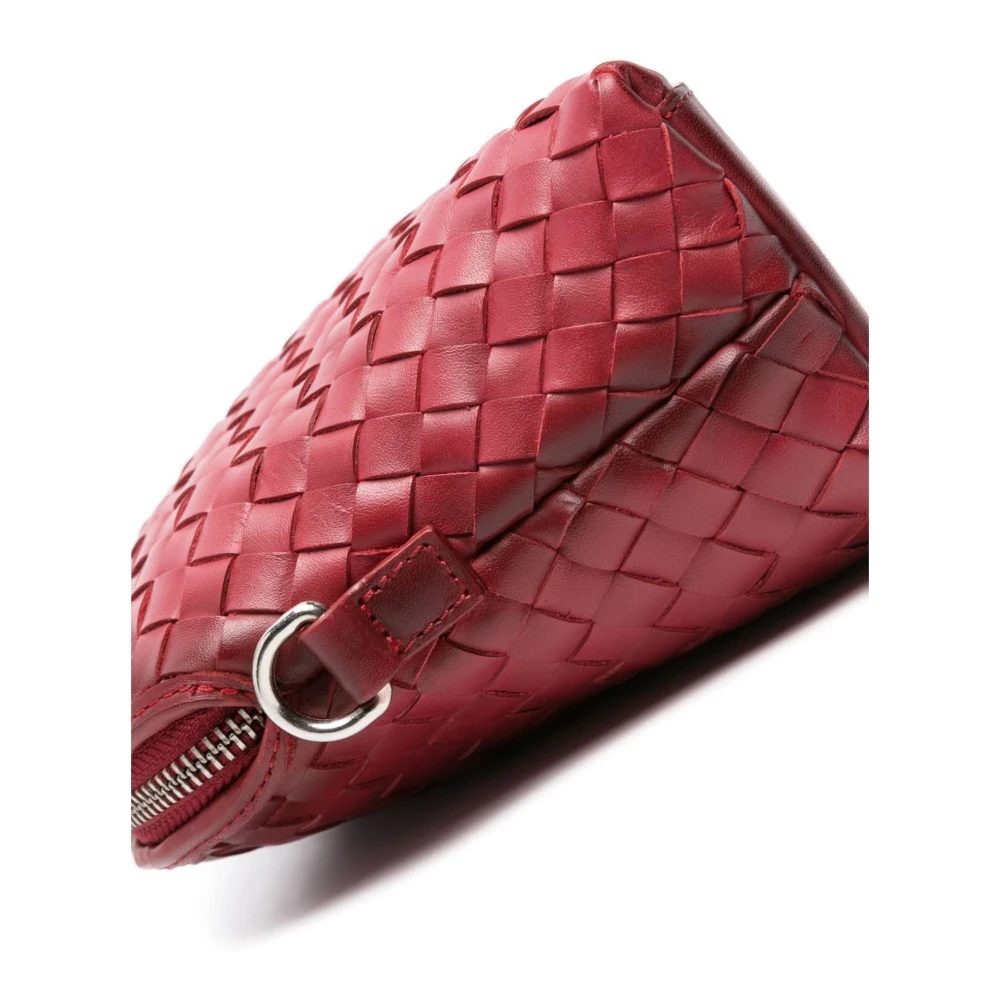 Dragon Diffusion Chunky Fellini Rode Leren Schoudertas Red Dames
