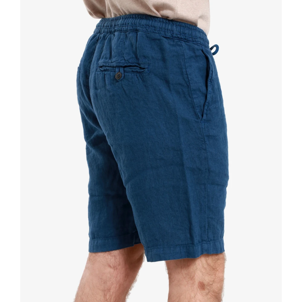 Roy Roger's Casual Shorts Blue Heren