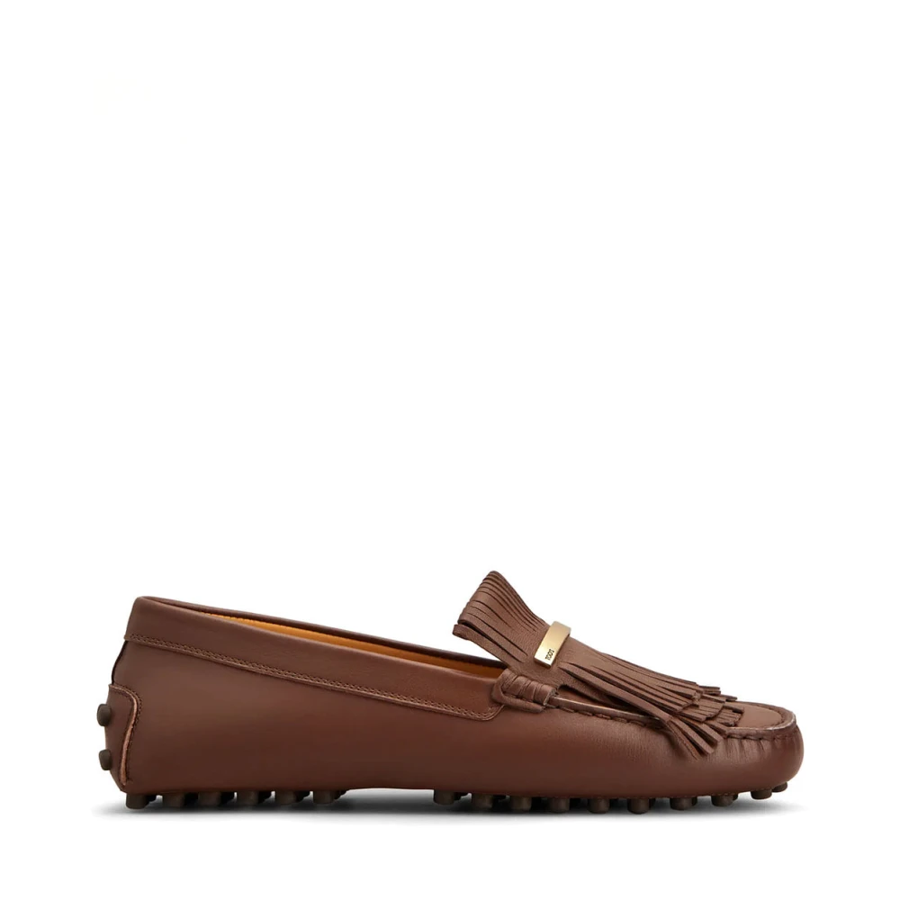 Tod's Women's Brown Gommino Loafers - Loafers - 3 Uk - Shoes