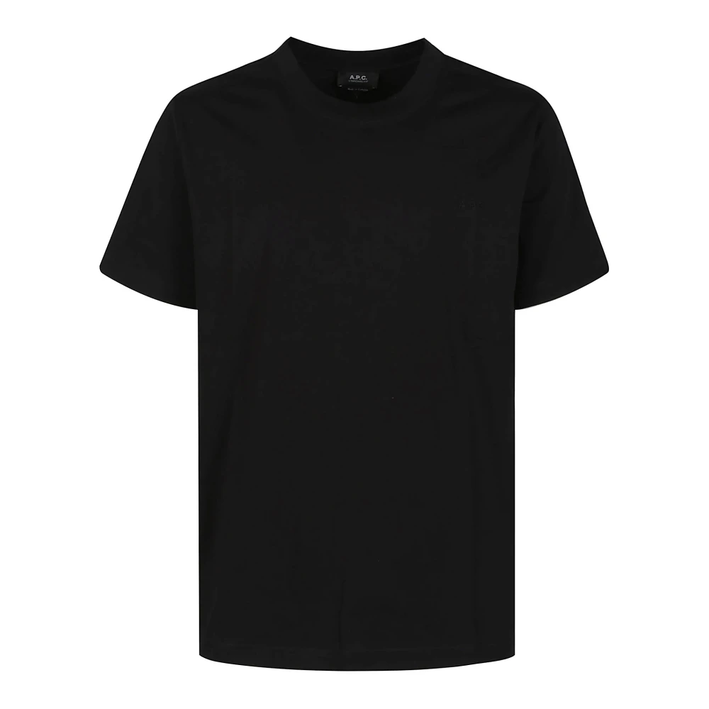 A.p.c. Biologisch Katoenen T-shirt Black Heren