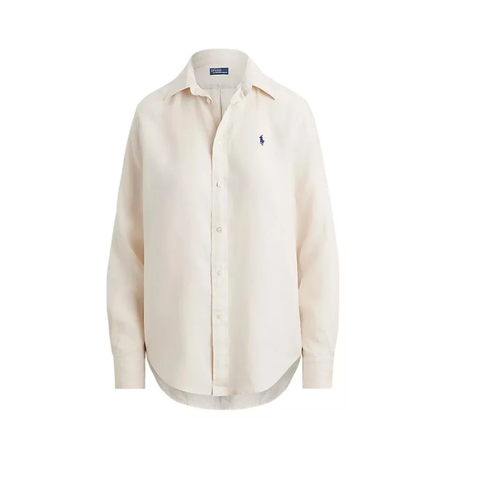 Polo Ralph Lauren Donna Beige Camicette S, New,